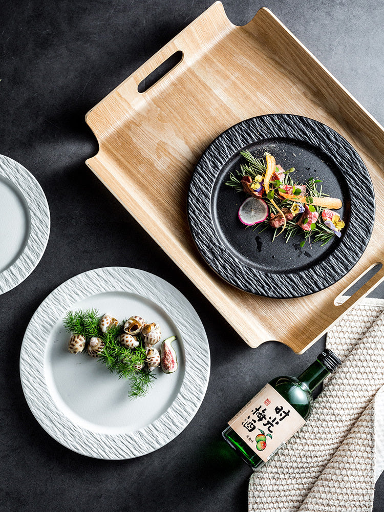 Elegant Creative Ceramic Round Plate