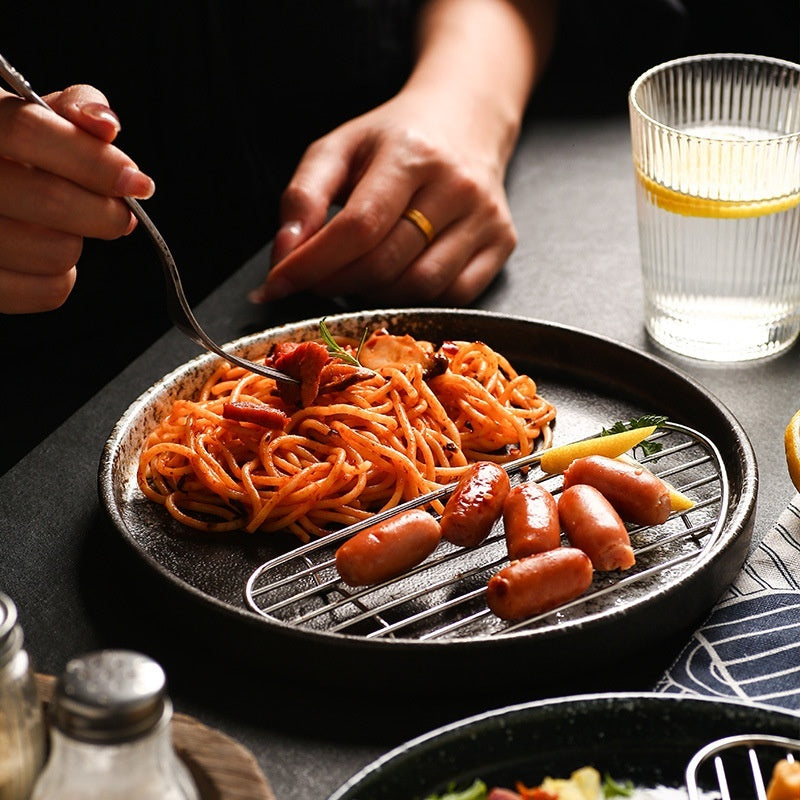 Creative Retro House Plate