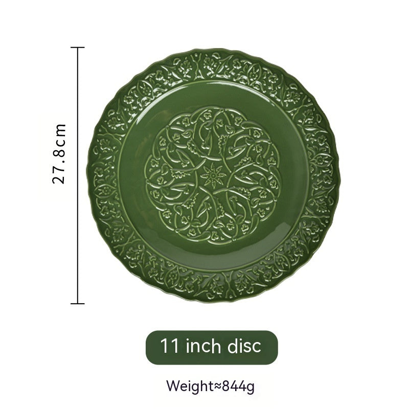 Classical Ceramic Dinner Plate