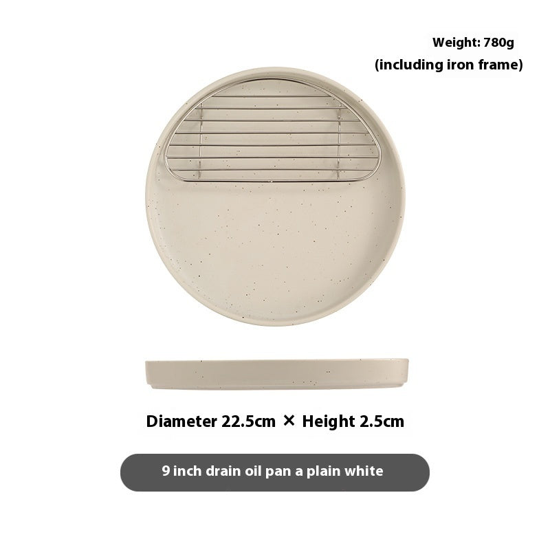 Creative Retro House Plate