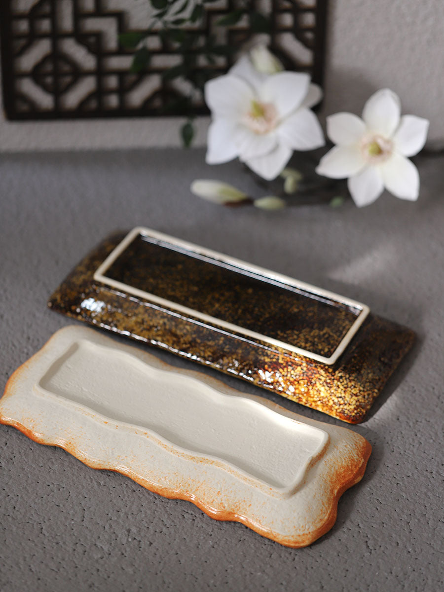 Sushi Long Handmade Rectangular Plate
