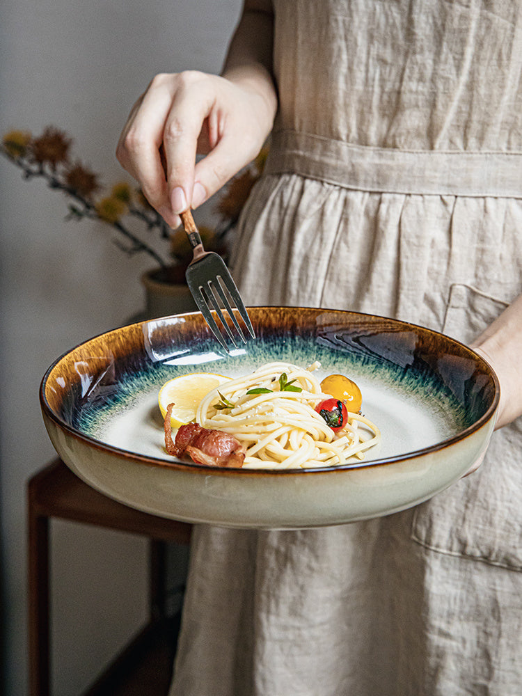 Ceramic Dinner Deep Round Plate