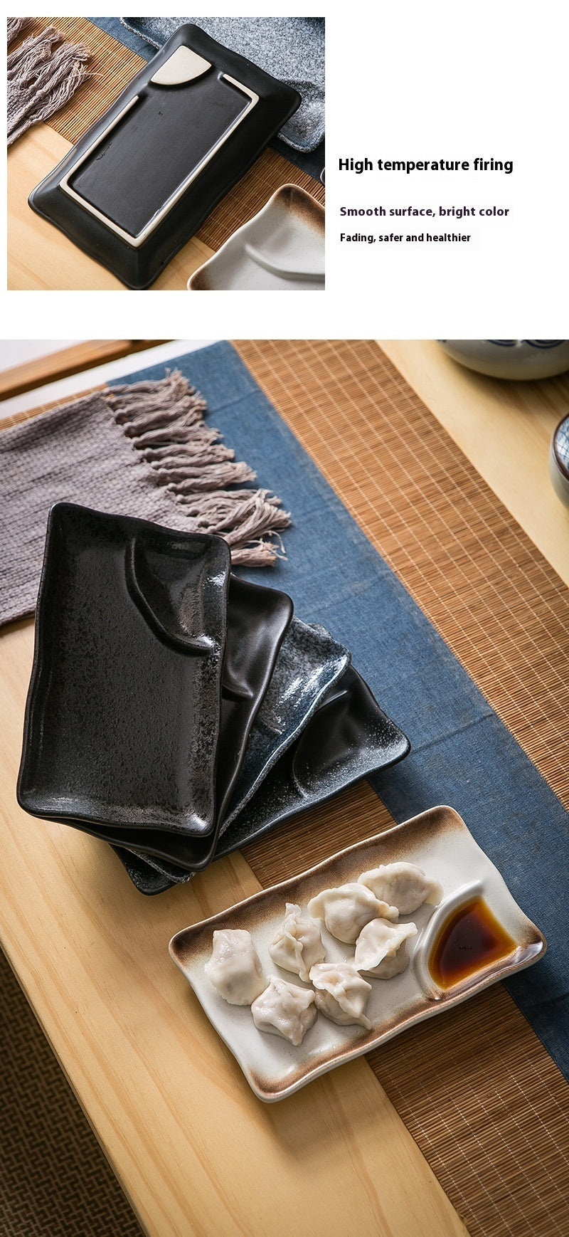 Rectangular Ceramic Plate