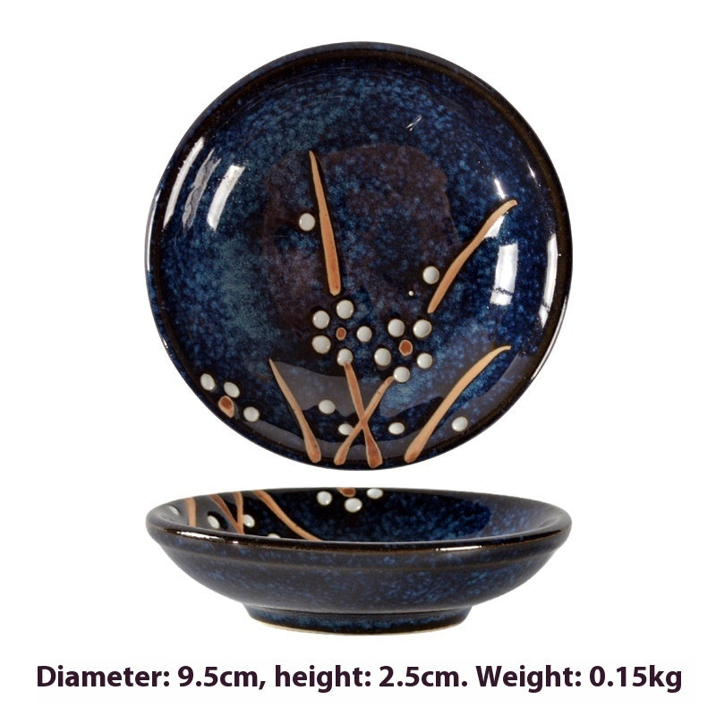 Simple Style Round Ceramic Plate