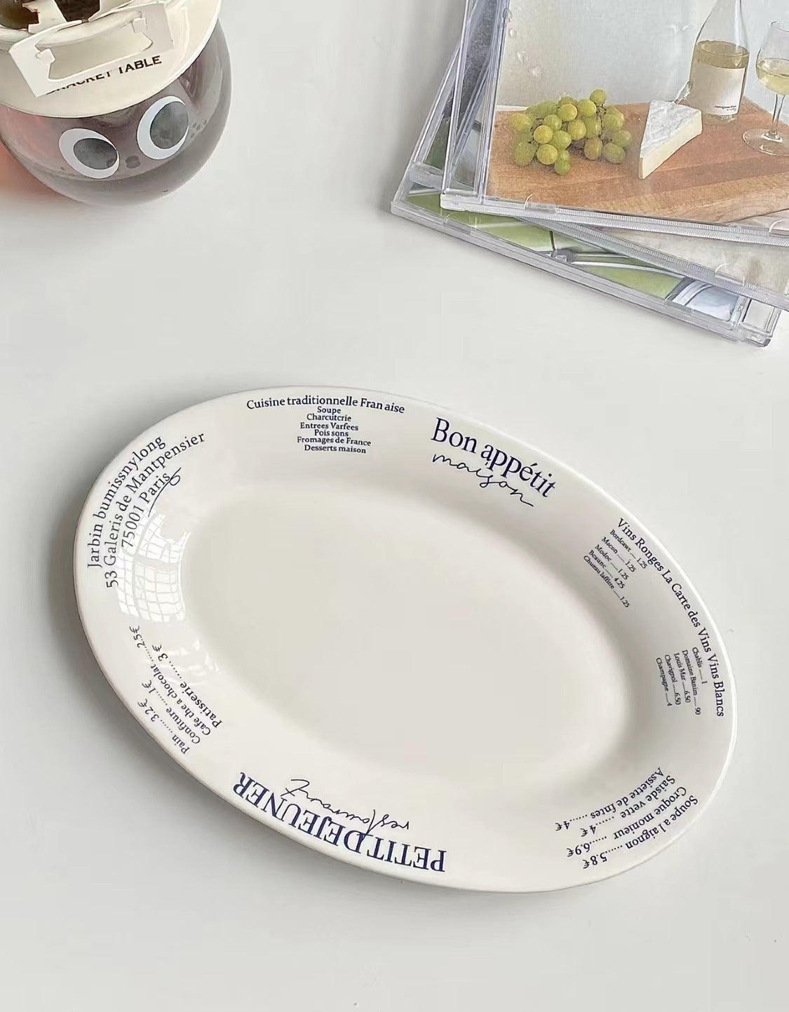 Ceramic Round Flat Plate