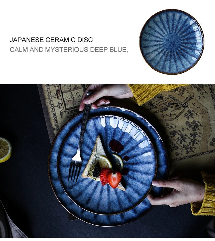 Creative Ceramic Round Plate