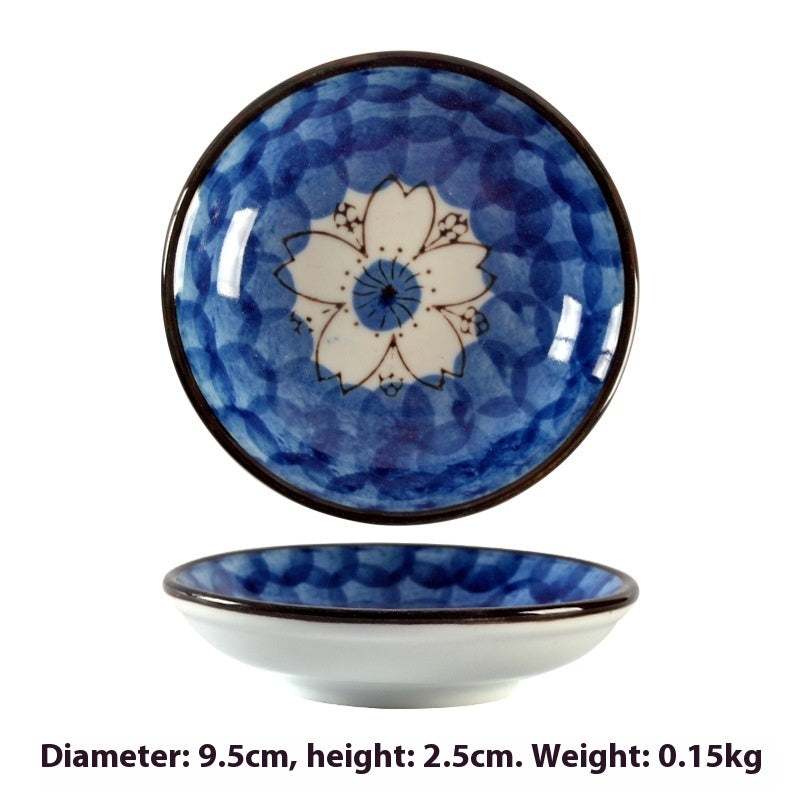 Simple Style Round Ceramic Plate