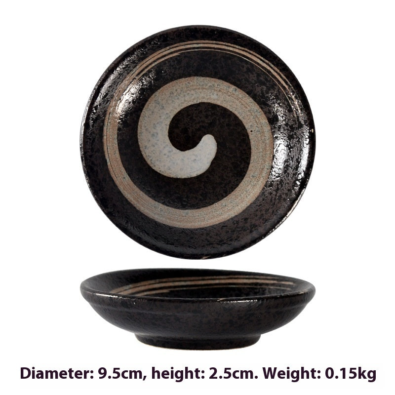 Simple Style Round Ceramic Plate