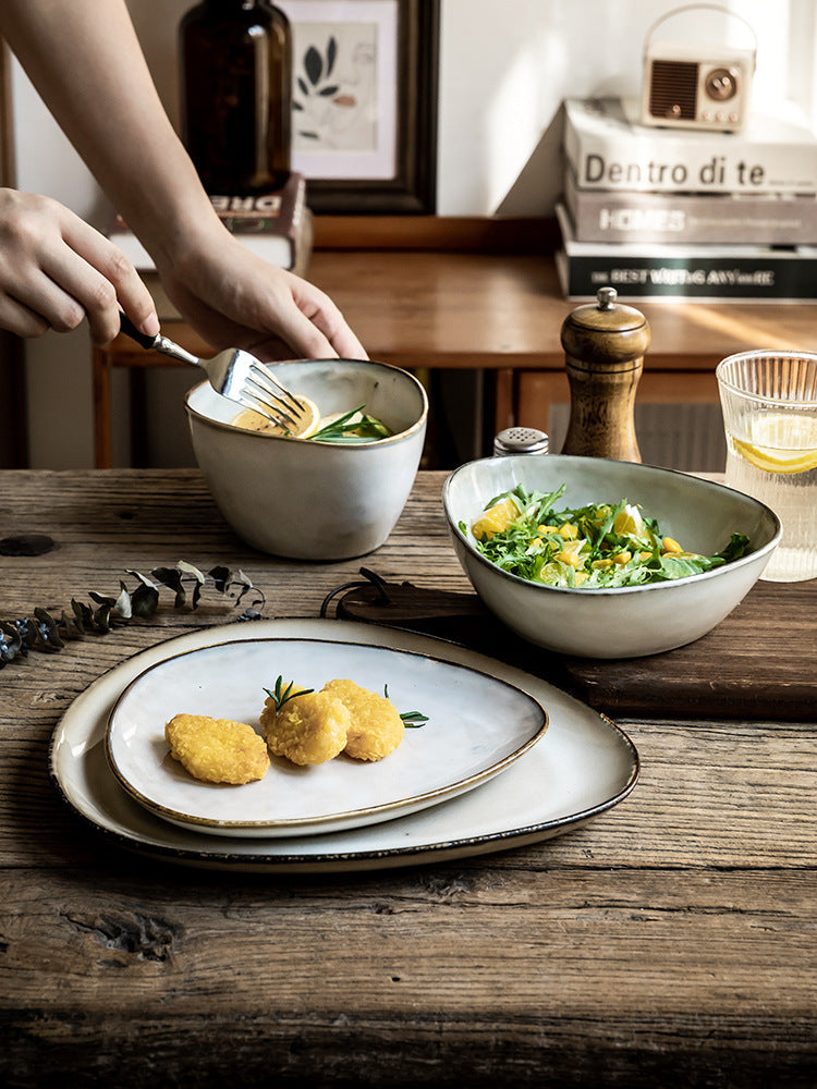 Ceramic Irregular Shape Plate