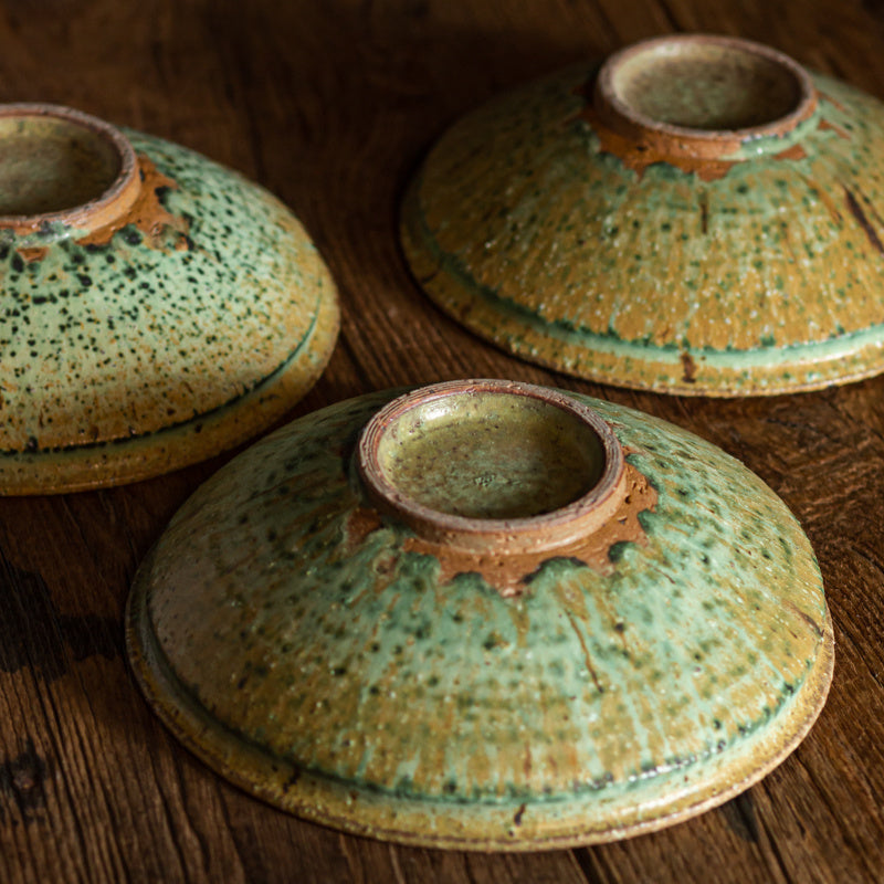 Retro Stoneware Deep Plate