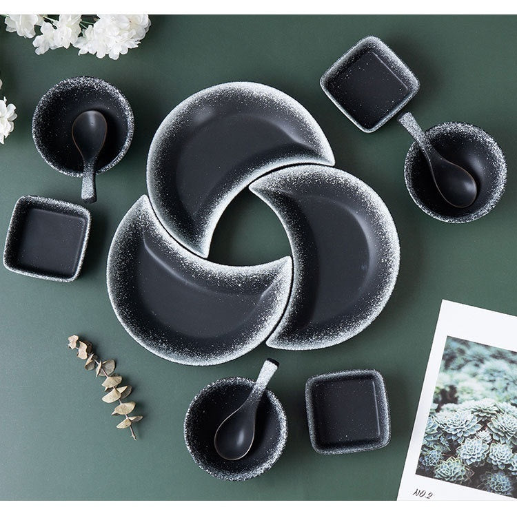 Creative Moon Ceramic Tableware Plate