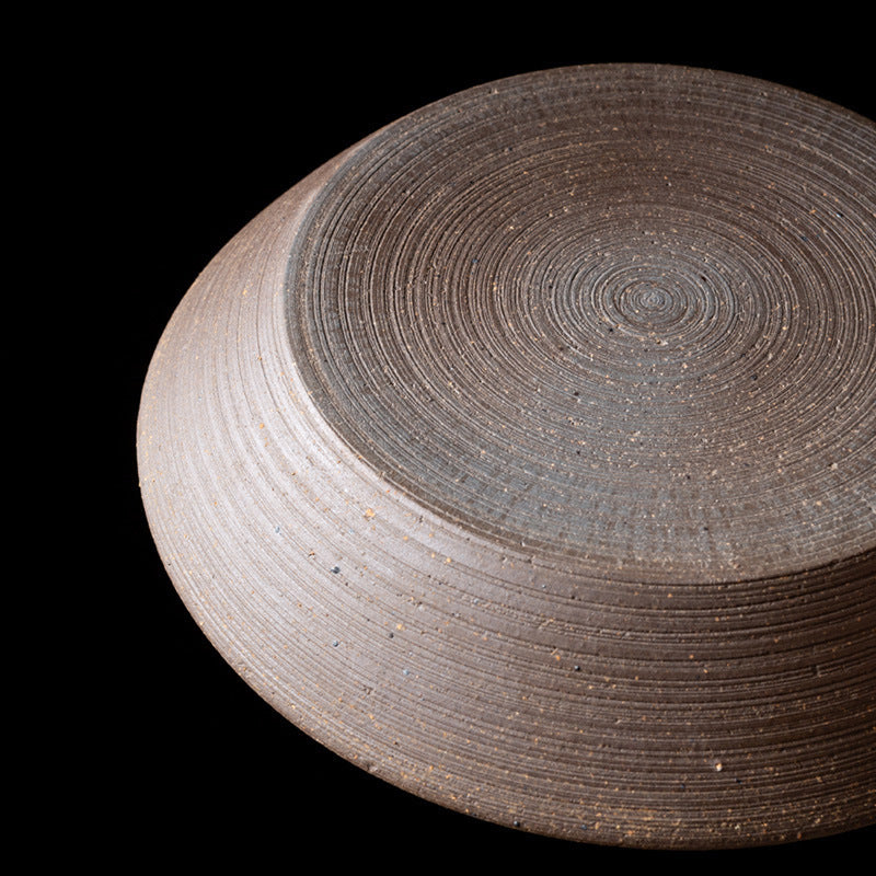 Handmade Pottery Retro Bowl Plate