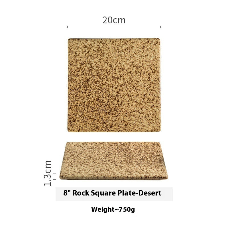 Ceramic Creative Square Sushi Plate