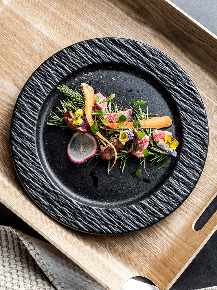 Elegant Creative Ceramic Round Plate