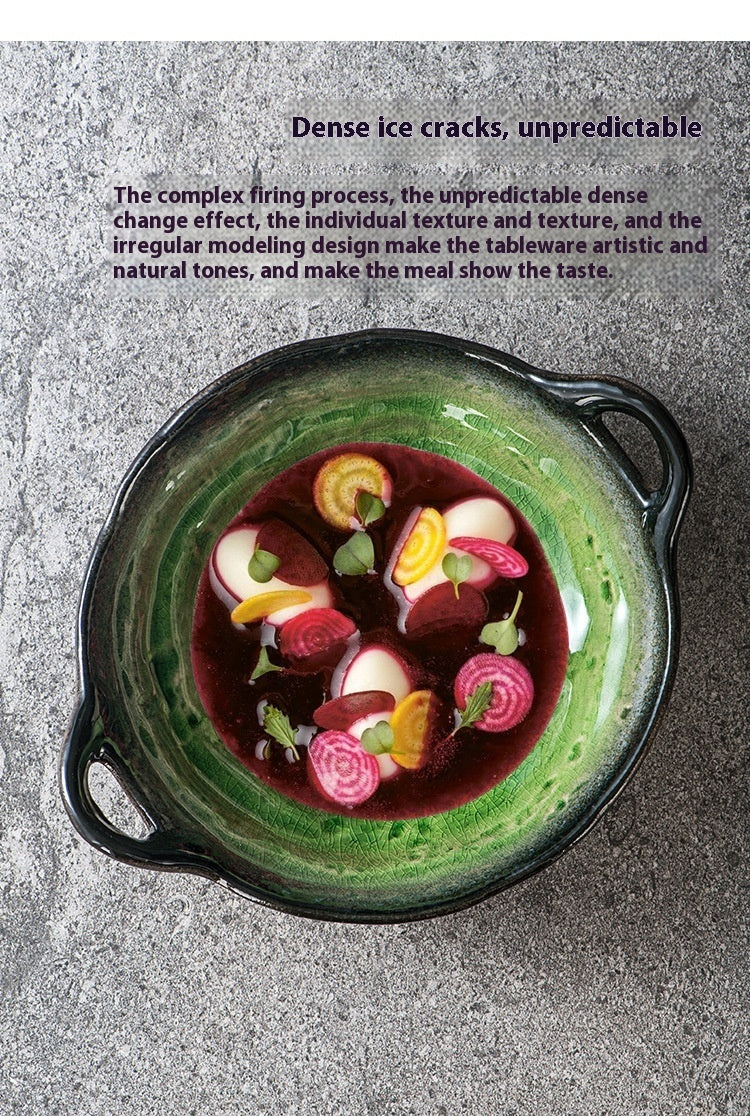 Creative Deep Ceramic Plate