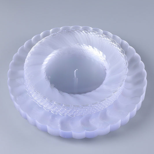 Plastični okrugli tanjur