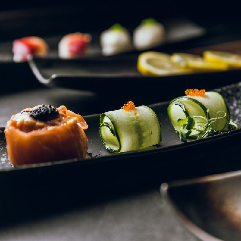 Hotel Household Restaurant Ceramic Long Plate