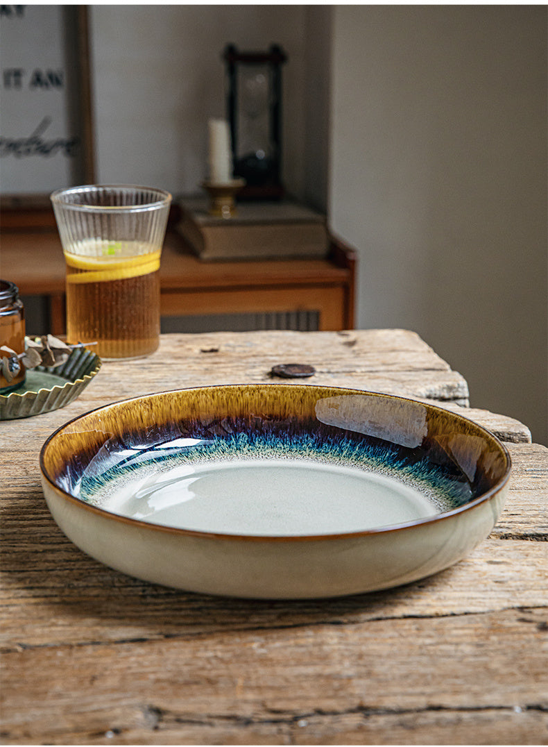 Ceramic Dinner Deep Round Plate