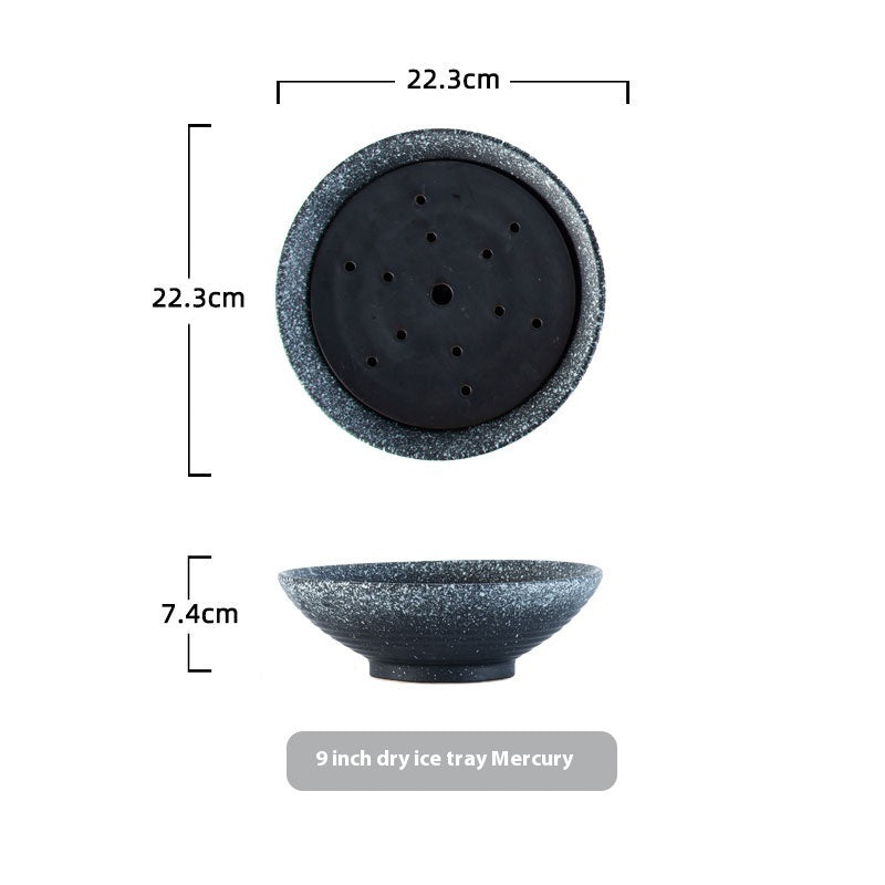 Ceramic Dry Ice Plate