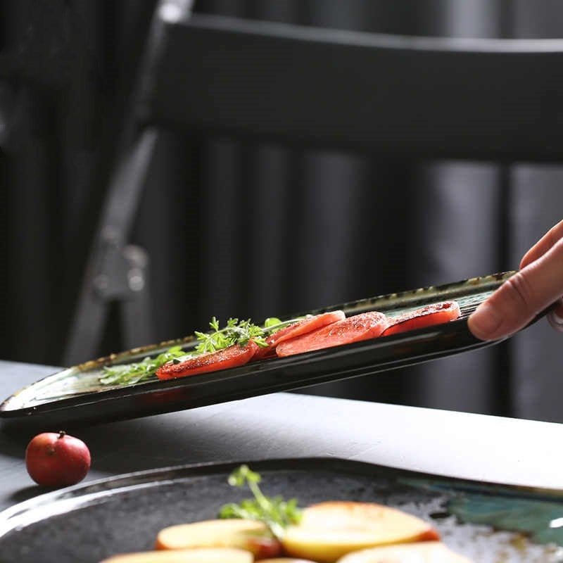 Ceramic Rectangular Creative Plate