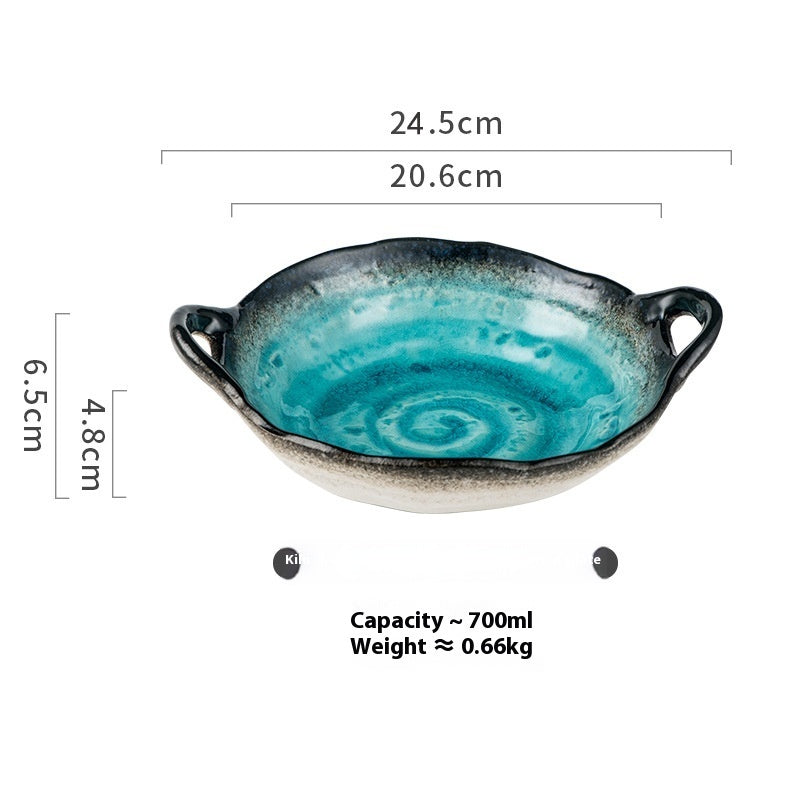 Creative Deep Ceramic Plate