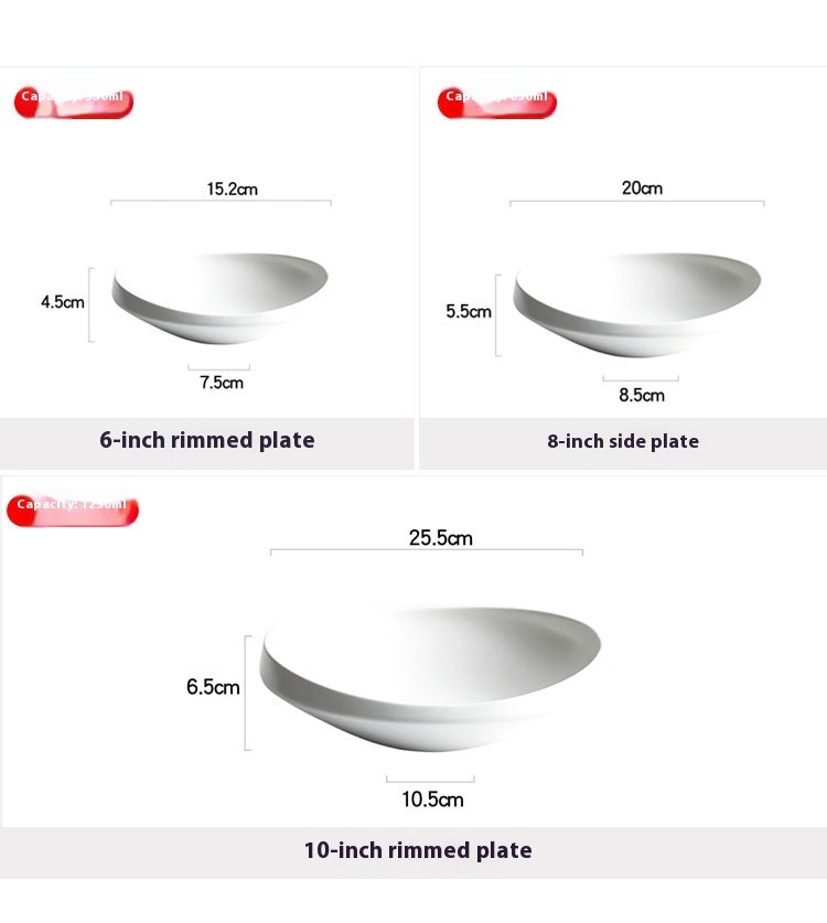 Creative Plate Household Ceramic Dishes