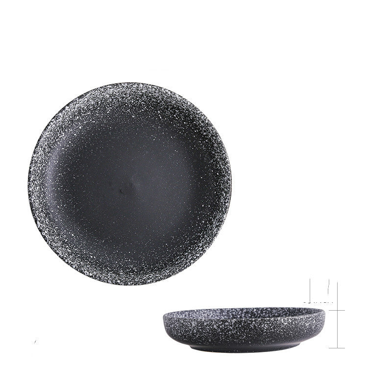 Japanese Deep Round Ceramic Dish