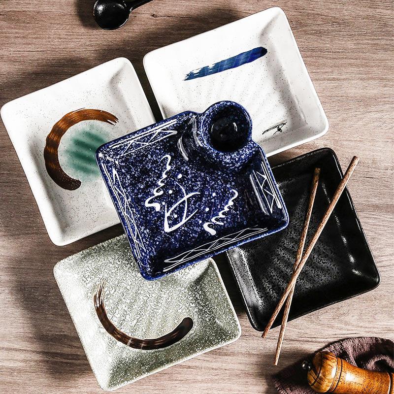 Creative Japanese  Ceramic Shaped Plate