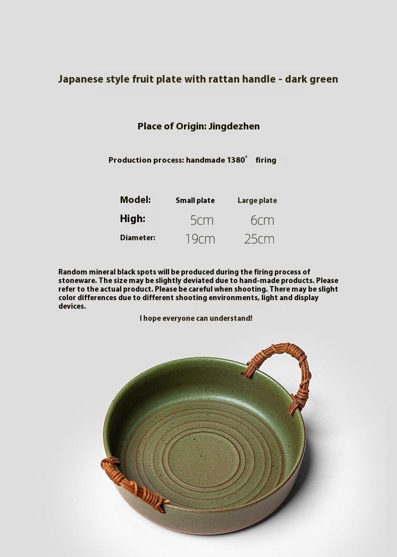 Retro Creative Ceramic Plate