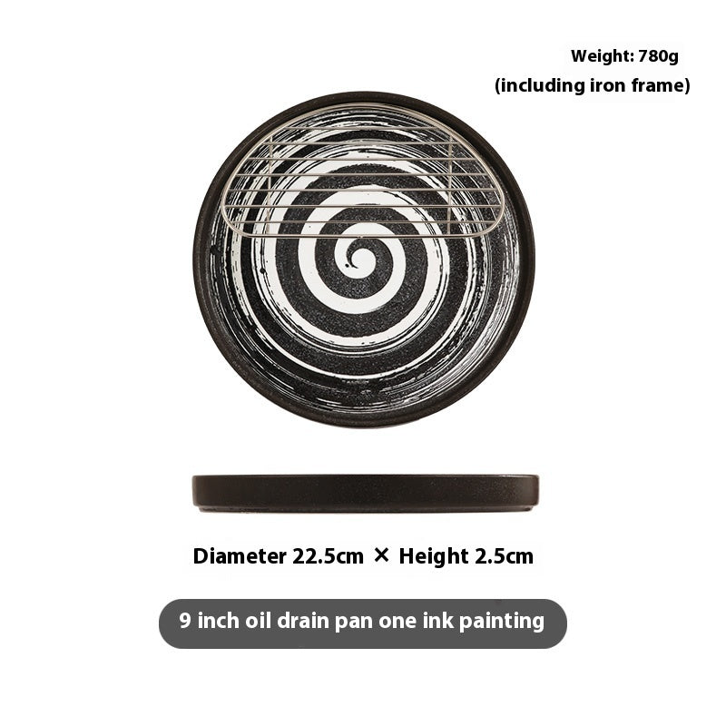 Creative Retro House Plate