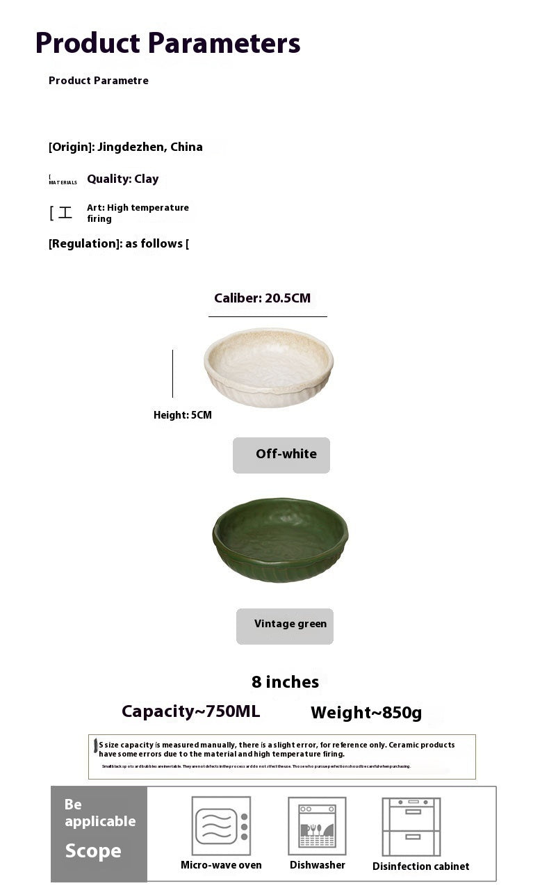 Ceramic Deep Soup Plates