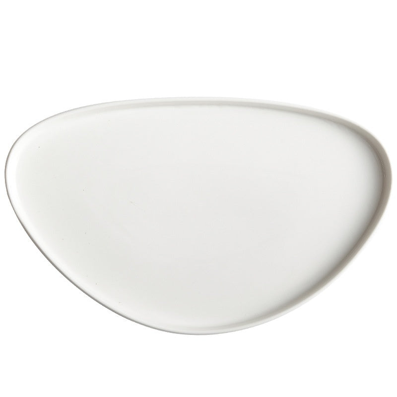 Ceramic Round Triangle Plate