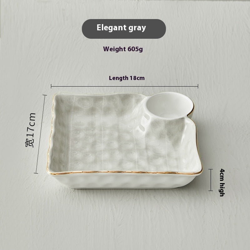 Ceramic Household Split Plate