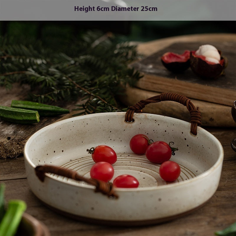 Retro Creative Ceramic Plate