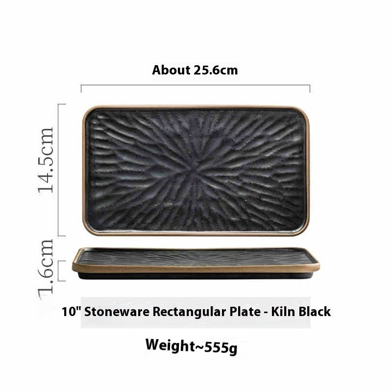 High-grade Retro Barbecue Plate Commercial