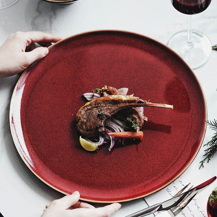 Special Creative Ceramic Household Plate