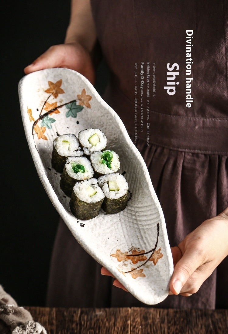 Creative Retro Dinner Plate